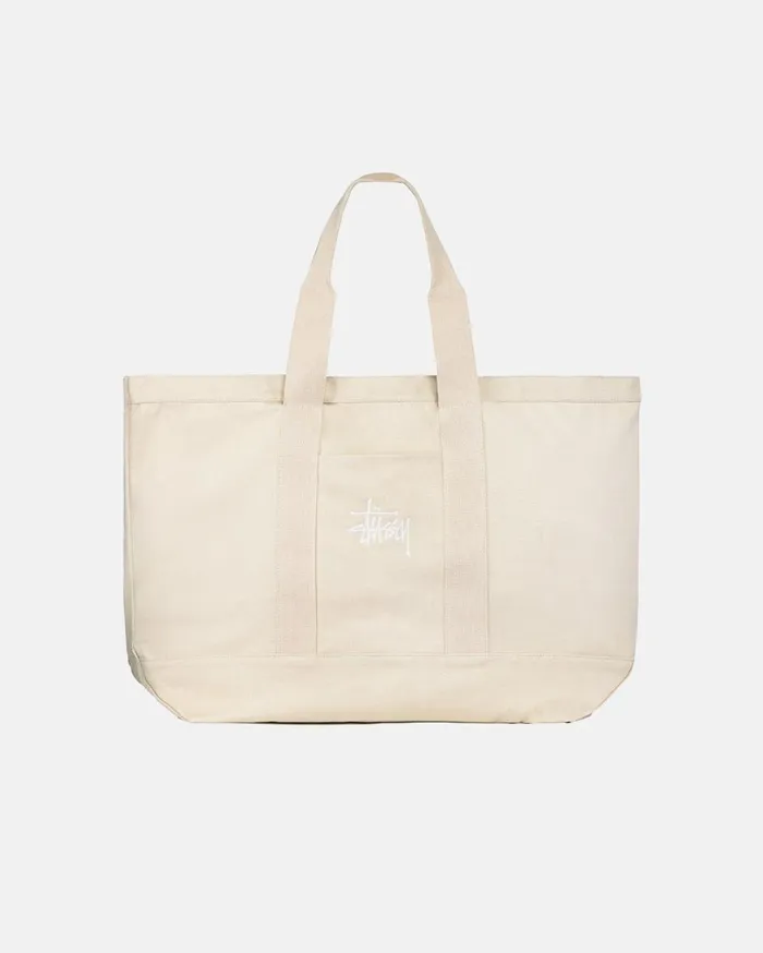 Accessories MenWomen Stussy CANVAS XL TOTE BAG