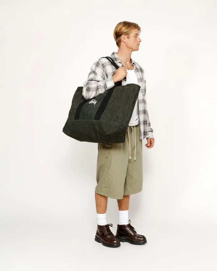 Accessories MenWomen Stussy CANVAS XL TOTE BAG Accessories MenWomen Stussy CANVAS XL TOTE BAG