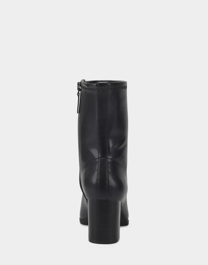 Aerosoles Comfortable Women039s Ankle Boot In Black Stretch Black Women Heeled Boots