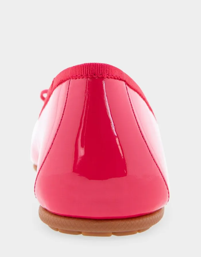 Aerosoles Comfortable Women039s Ballet Flat In Virtual Pink Patent Faux Leather Virtual Pink Patent Faux Leather Women Clogs and Mules