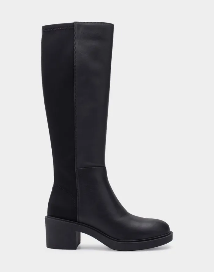 Aerosoles Comfortable Women039s Block Heel Tall Shaft Boot In Black Genuine Leather Black Genuine Leather Women Tall Boots Aerosoles Comfortable Women039s Block Heel Tall Shaft Boot In Black Genuine Leather Black Genuine Leather Women Tall Boots