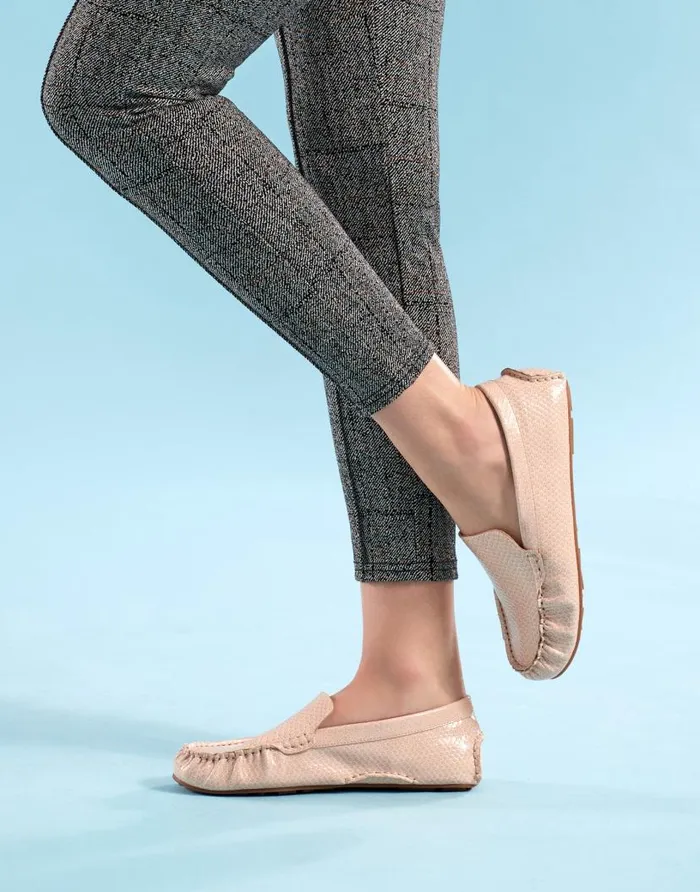 Aerosoles Comfortable Women039s Driver In Cipria Snake Faux Leather Cipria Snake Faux Leather Women Clogs and Mules
