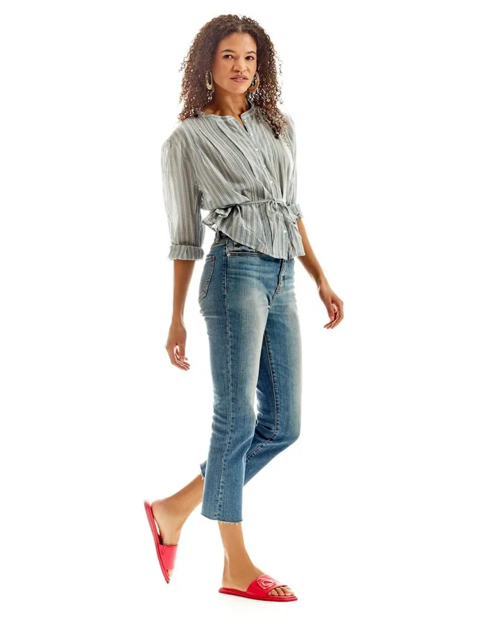 Aerosoles Comfortable Women039s Ornamented Single Band Slide Sandal In Virtual Pink Leather Virtual Pink Leather Women Clogs and Mules