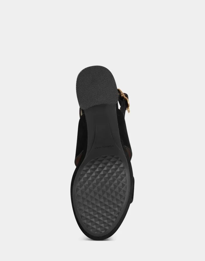 Aerosoles Comfortable Women039s Sandal In Black Genuine Suede Black Suede Women Dress Aerosoles Comfortable Women039s Sandal In Black Genuine Suede Black Suede Women Dress
