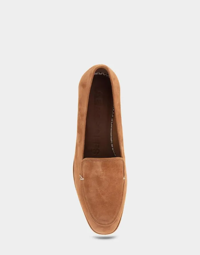 Aerosoles Comfortable Women039s Tailored Loafer In Tan Suede Tan Suede Women Clogs and Mules