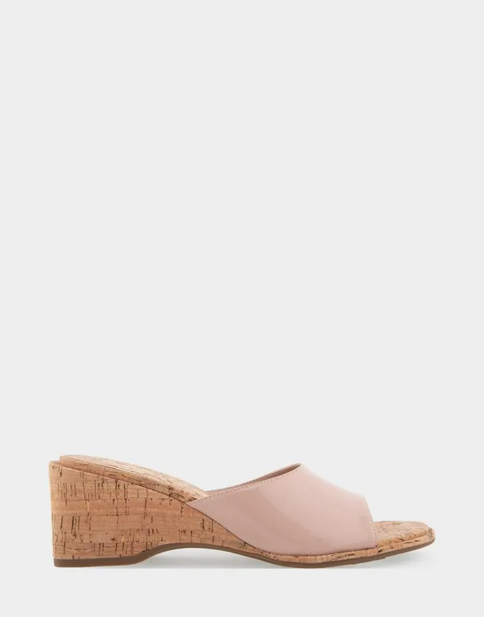 Aerosoles Comfortable Women039s Wedge Slide Sandal In Cipria Patent Faux Leather Cipria Patent Faux Leather Women Dress Aerosoles Comfortable Women039s Wedge Slide Sandal In Cipria Patent Faux Leather Cipria Patent Faux Leather Women Dress