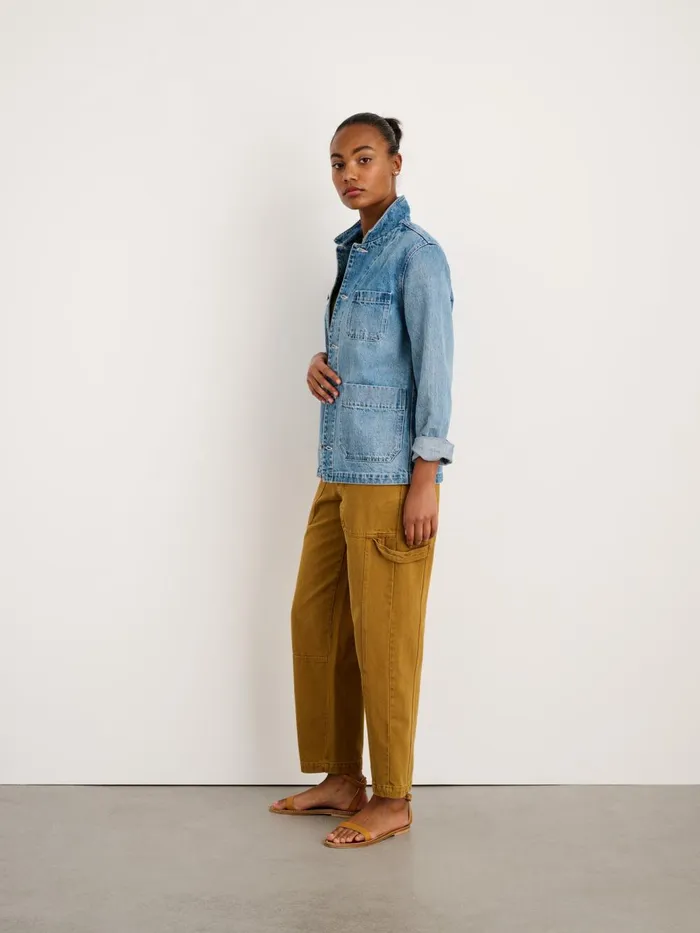 Alex Mill Jackets Outerwear Women Britt Work Jacket In Denim