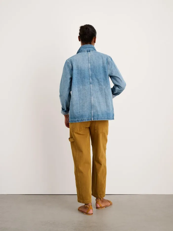 Alex Mill Jackets Outerwear Women Britt Work Jacket In Denim