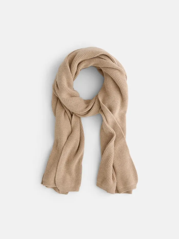 Alex Mill Men Blanket Scarf In Cotton Cashmere Alex Mill Men Blanket Scarf In Cotton Cashmere