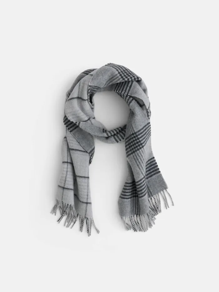 Alex Mill Men Joshua Ellis Reversible Windowpane Scarf