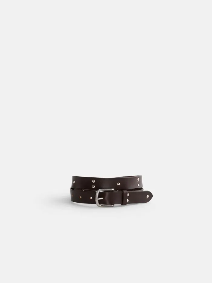 Alex Mill Men Maximum Henry Studded Slim Belt