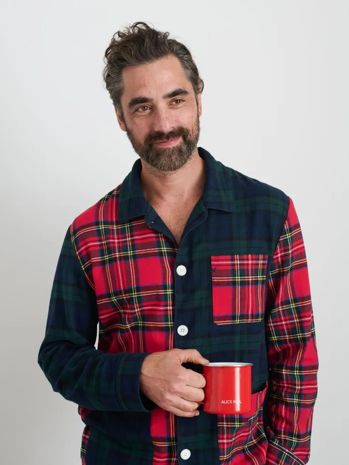Alex Mill Pajamas Slippers Men P039jimmies Don039t Bother Me Im Recharging Mug Red