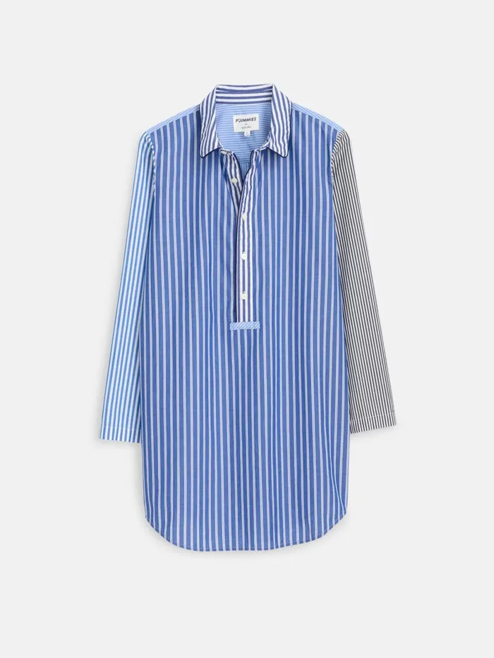 Alex Mill Pajamas Slippers Women P039jimmies Night Shirt In Stripe