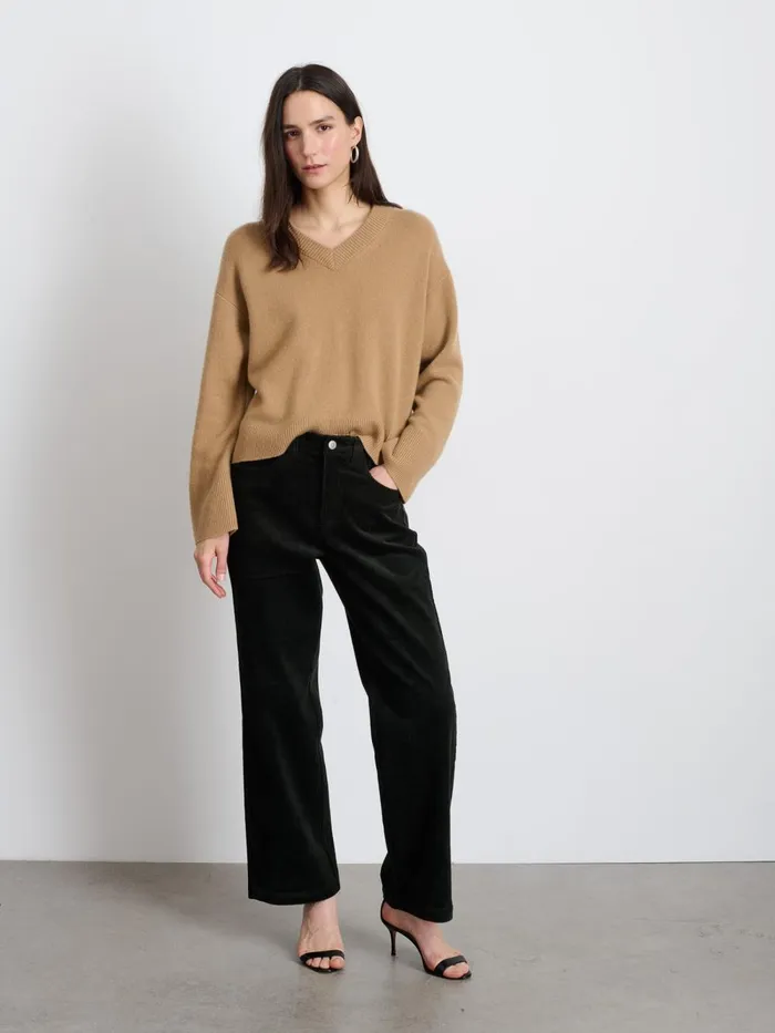 Alex Mill Pants Women Camden Pant In Corduroy Forest