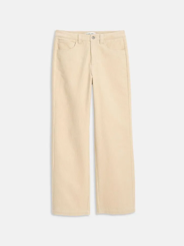 Alex Mill Pants Women Camden Pant In Corduroy Light Bone