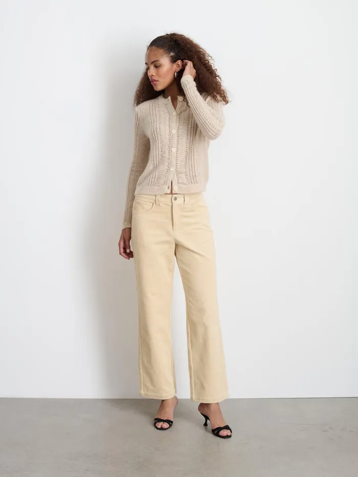 Alex Mill Pants Women Camden Pant In Corduroy Light Bone
