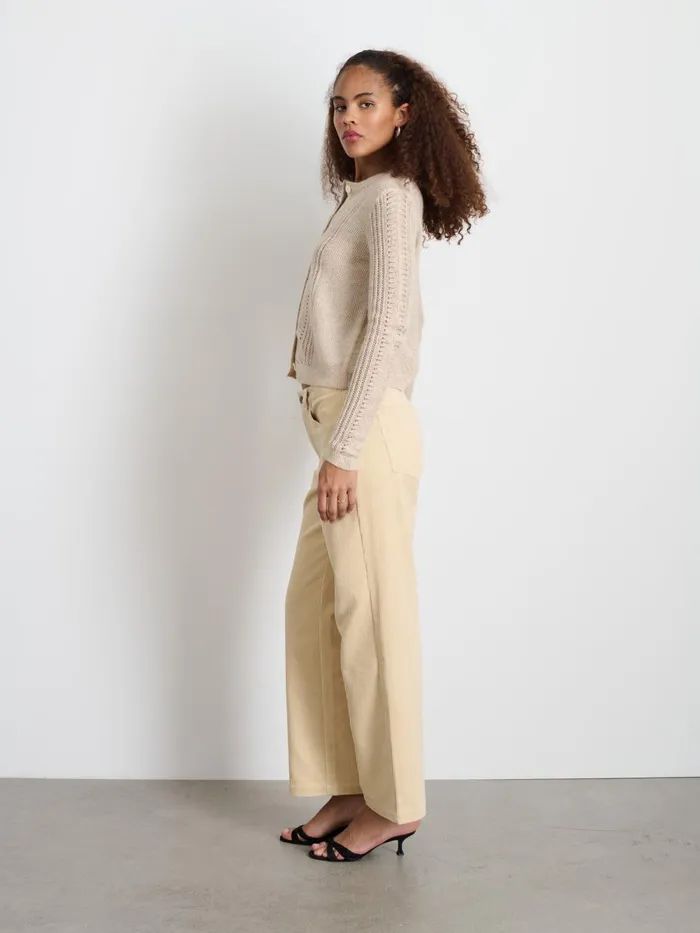 Alex Mill Pants Women Camden Pant In Corduroy Light Bone
