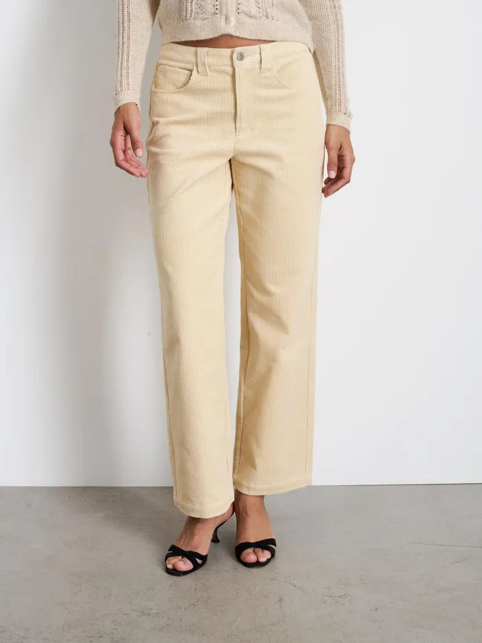 Alex Mill Pants Women Camden Pant In Corduroy Light Bone