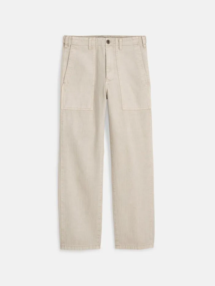 Alex Mill Pants Women Neil Pant In Herringbone Putty
