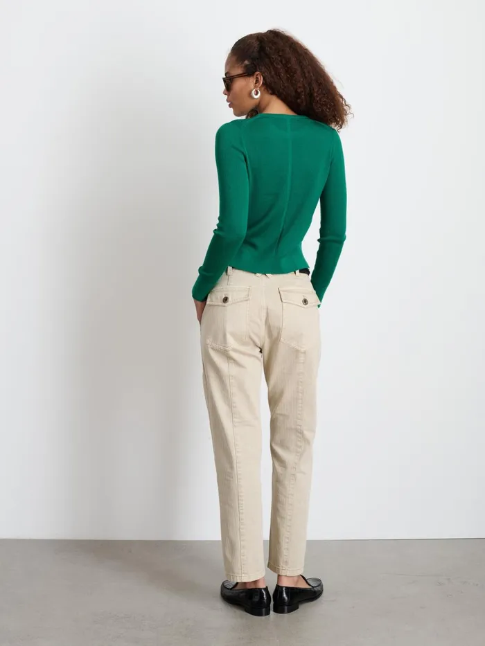 Alex Mill Pants Women Neil Pant In Herringbone Putty