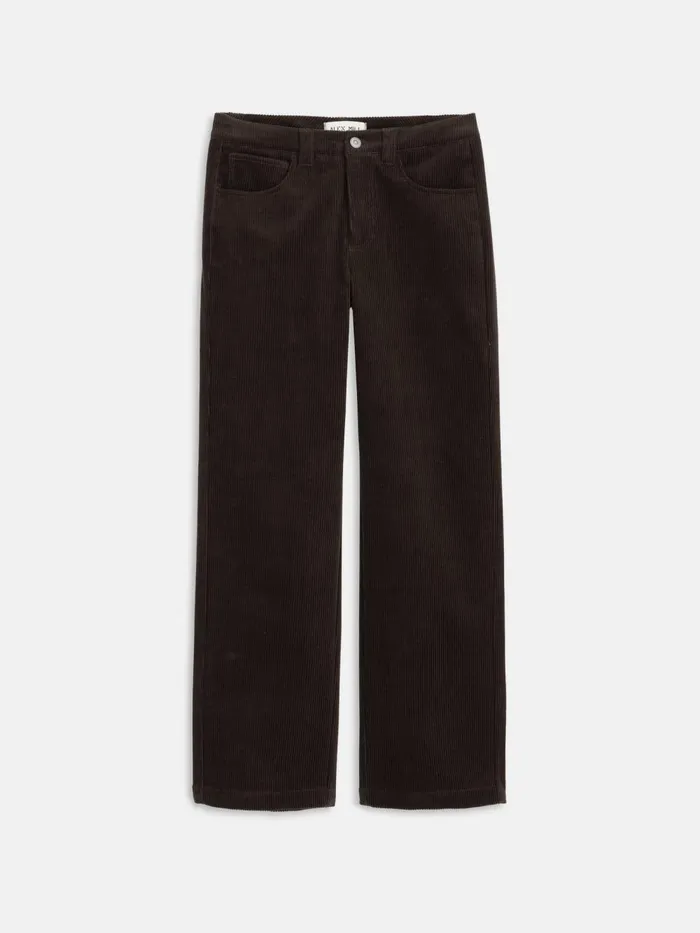 Alex Mill Set Dressing Women Camden Pant In Corduroy Chocolate
