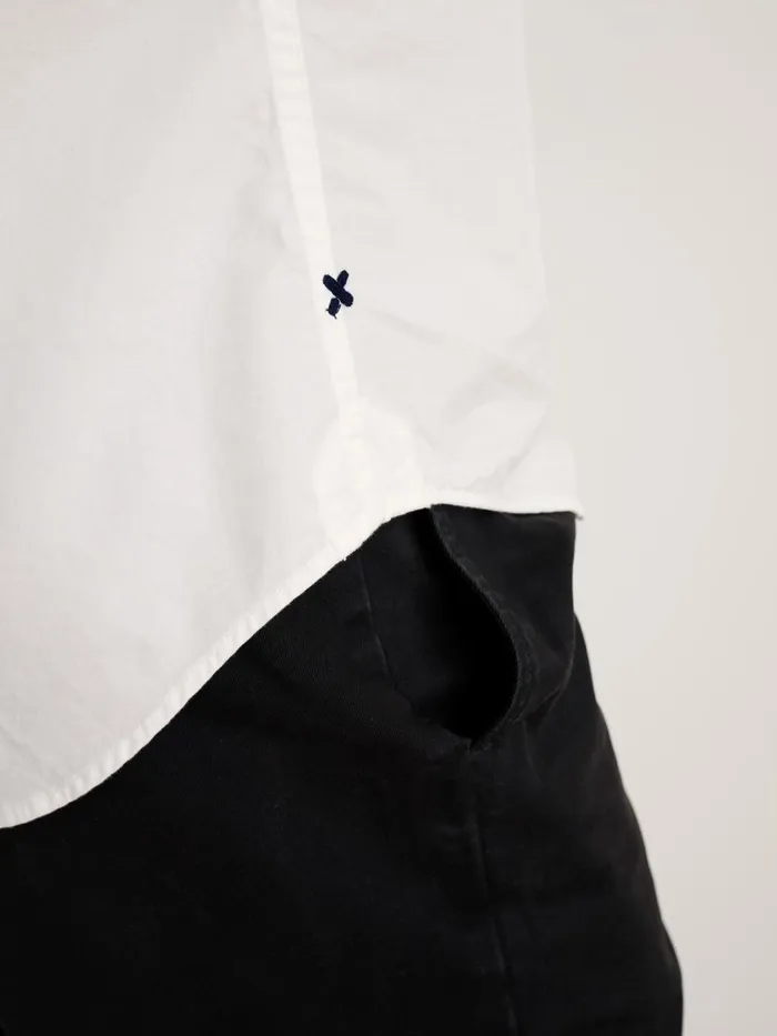 Alex Mill Shirts Men Mill Shirt In Cotton Poplin White