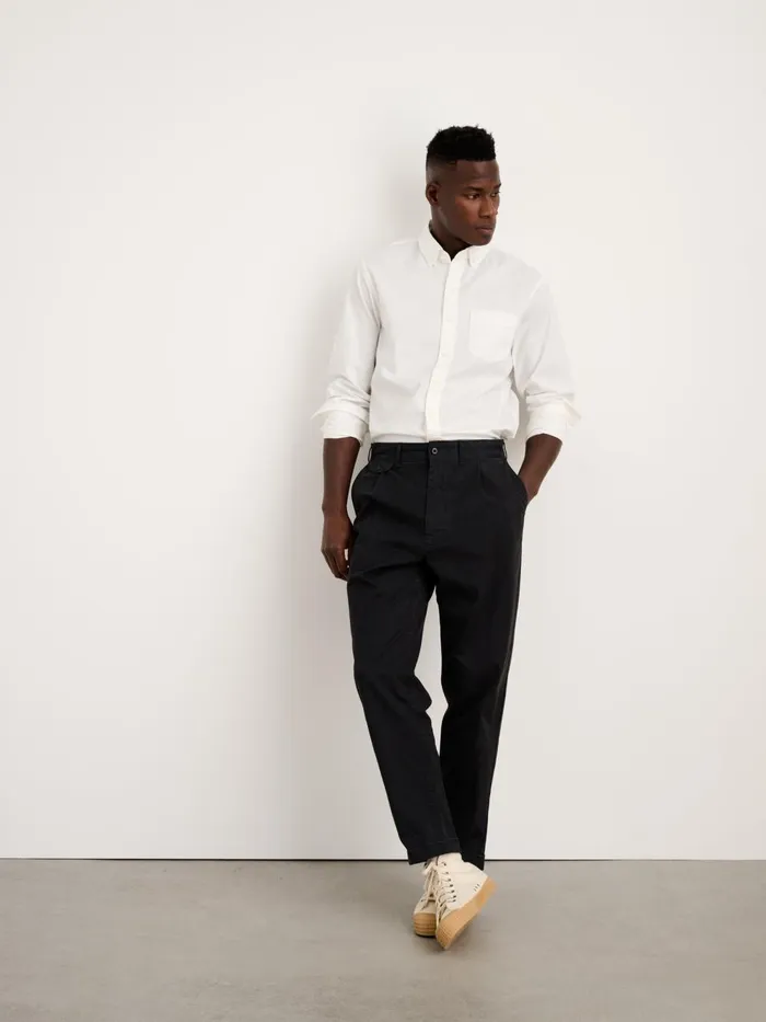 Alex Mill Shirts Men Mill Shirt In Cotton Poplin White