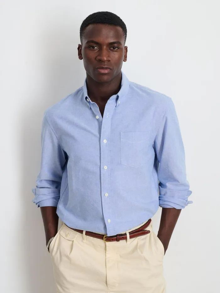 Alex Mill Shirts Men Mill Shirt In Oxford Blue