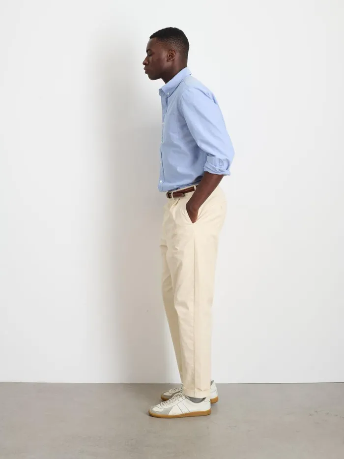 Alex Mill Shirts Men Mill Shirt In Oxford Blue