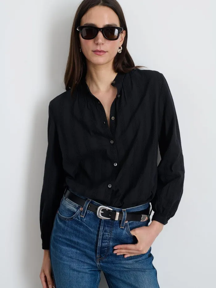 Alex Mill Shirts Tops Women Cari Top Black