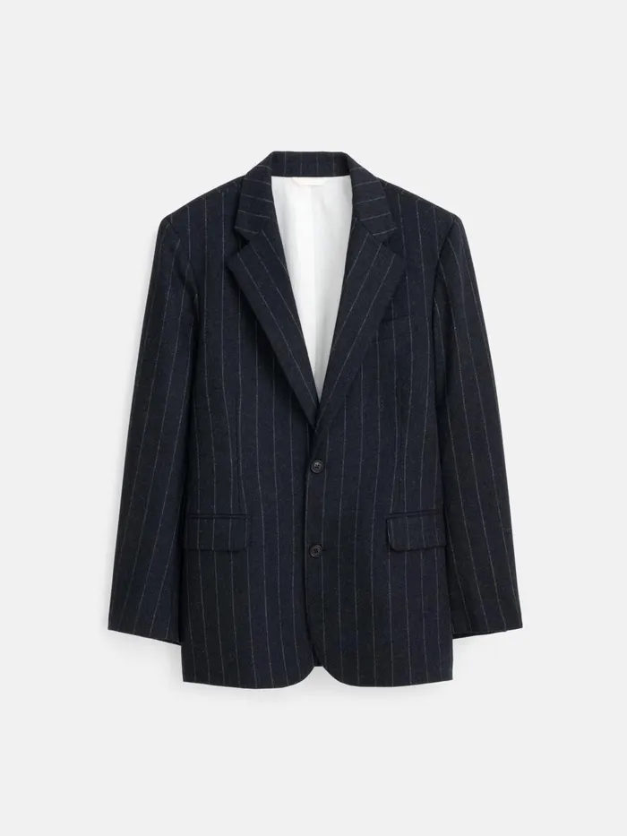 Alex Mill Suiting Blazers Men Grant Blazer In Chalk Stripe