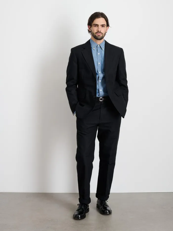 Alex Mill Suiting Blazers Men Grant Blazer In Cotton Twill Anthracite