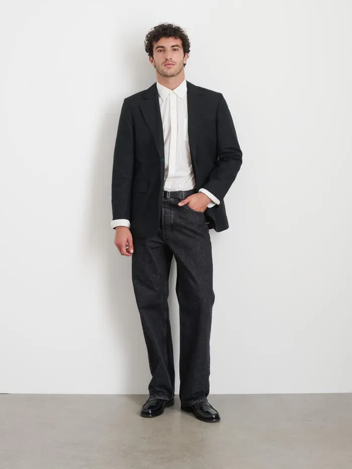 Alex Mill Suiting Blazers Men Grant Blazer In Cotton Twill Anthracite