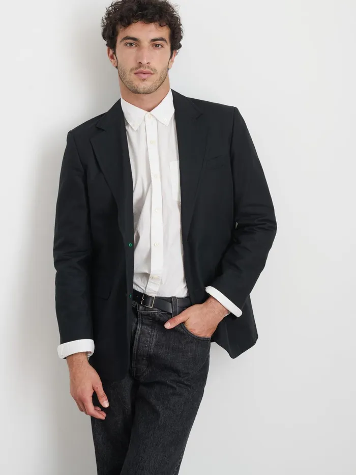 Alex Mill Suiting Blazers Men Grant Blazer In Cotton Twill Anthracite
