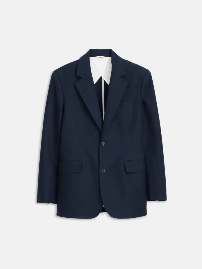 Alex Mill Suiting Blazers Men Grant Blazer In Cotton Twill Dark Navy