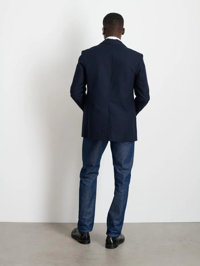 Alex Mill Suiting Blazers Men Grant Blazer In Cotton Twill Dark Navy