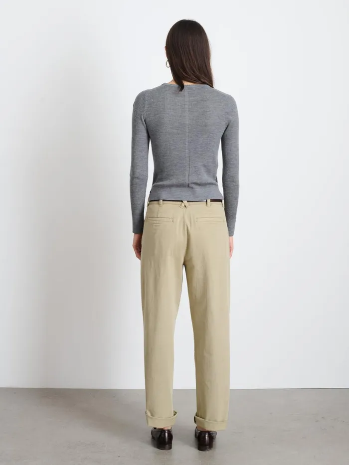 Alex Mill Sweaters Women Ava Sweater Tee Heather Grey