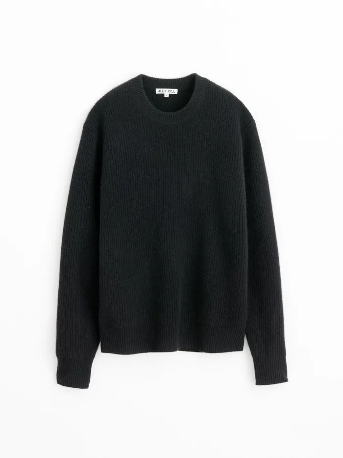 Alex Mill Sweaters Women Jordan Sweater In Washed Cashmere Black