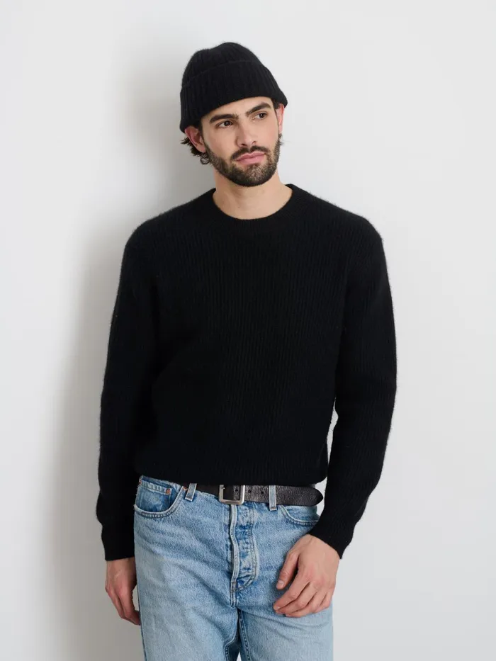 Alex Mill Sweaters Women Jordan Sweater In Washed Cashmere Black
