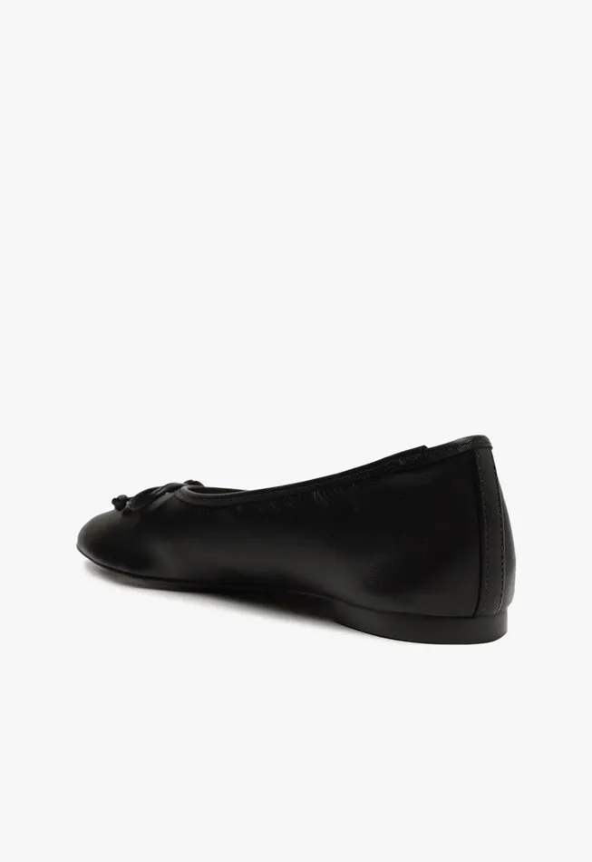 Arissa Black Women Schutz Shoes Ballerinas