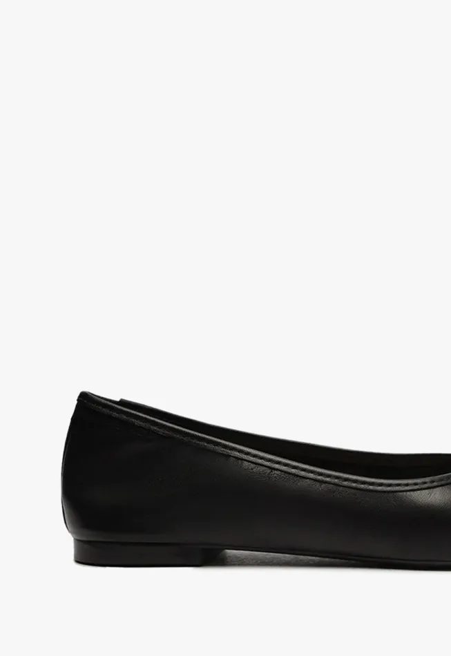 Arissa Black Women Schutz Shoes Ballerinas