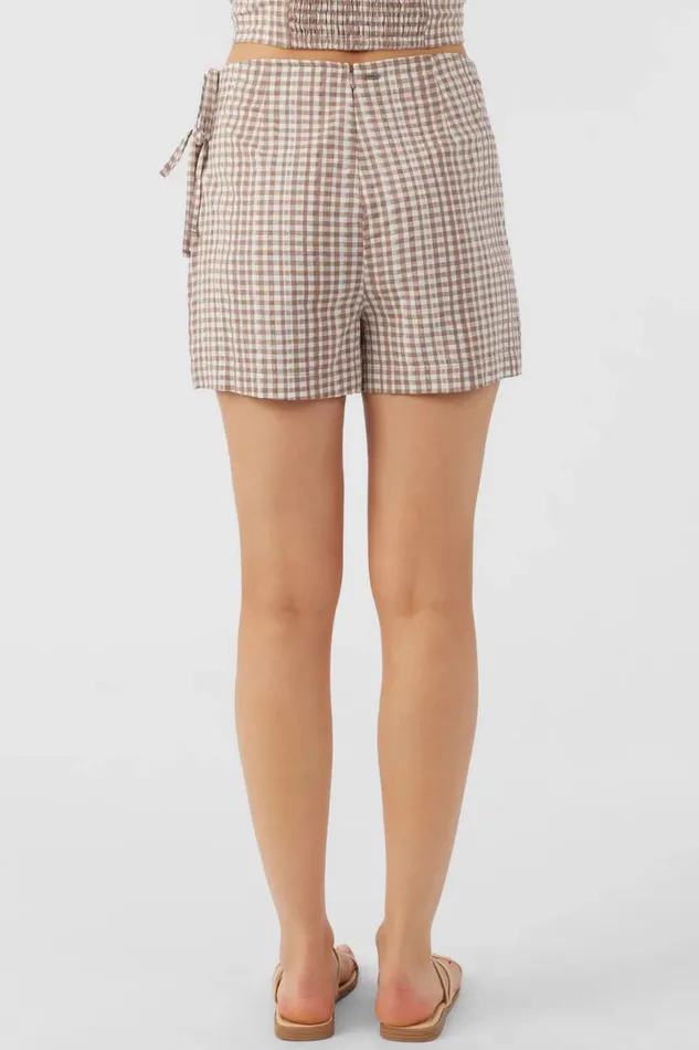ARLI CECE GINGHAM SKIRT Women O039NEILL Collections