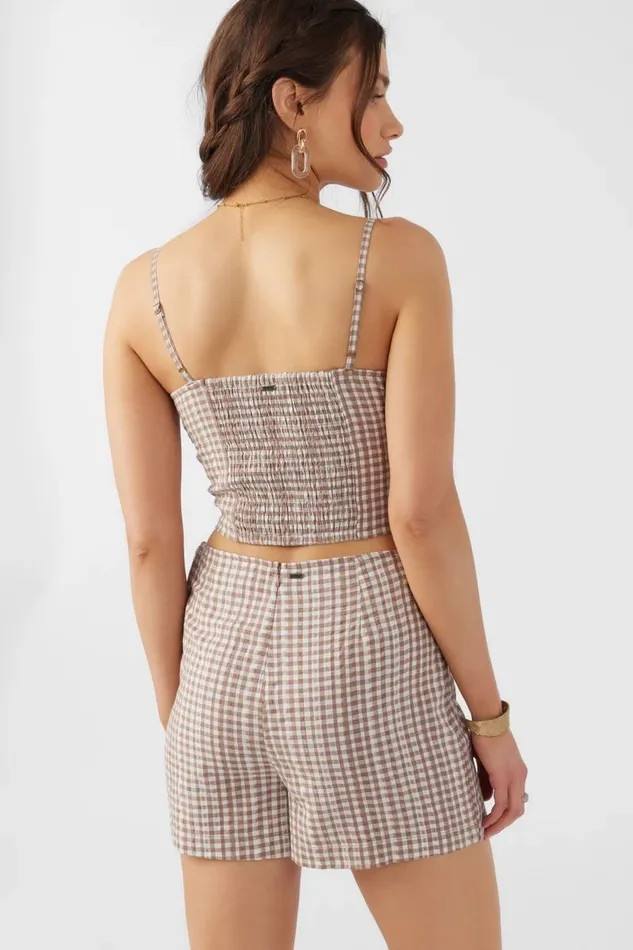ARLI CECE GINGHAM SKIRT Women O039NEILL Collections