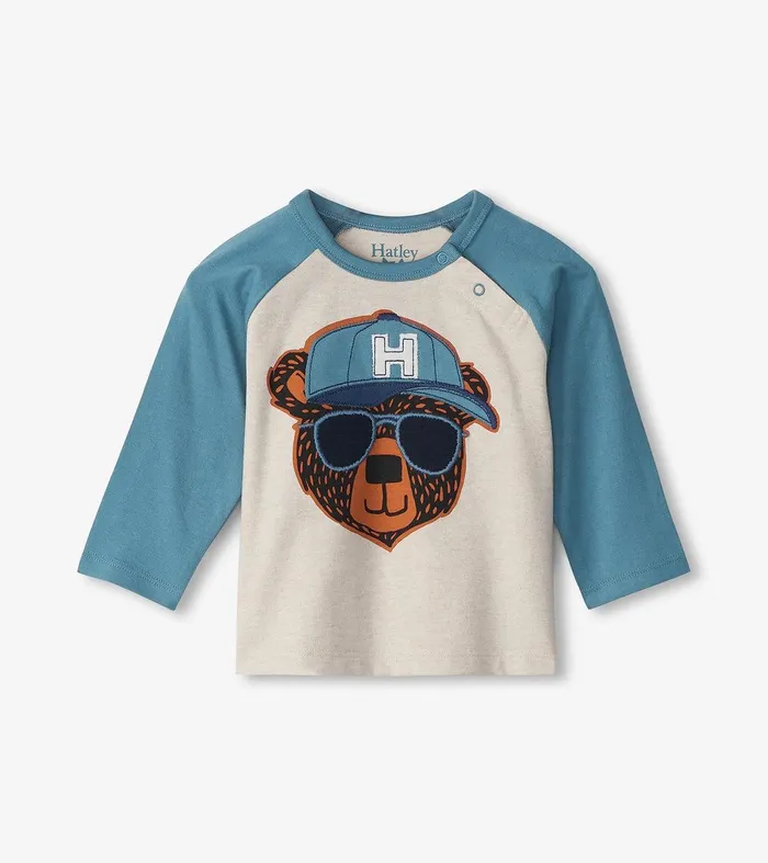 Baby and Toddler Boys Cool Bears Long Sleeve TShirt Hatley