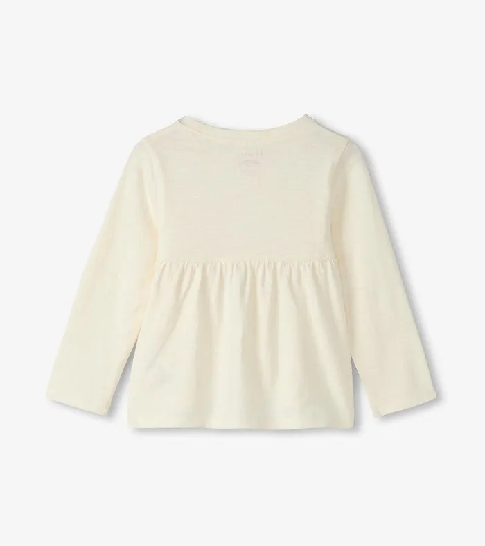 Baby and Toddler Girls Prize Pony Long Sleeve TShirt Hatley