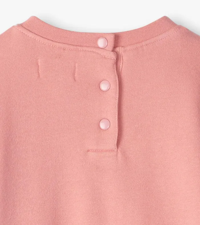 Baby and Toddler Girls Rose Elegance Cozy Dress Hatley