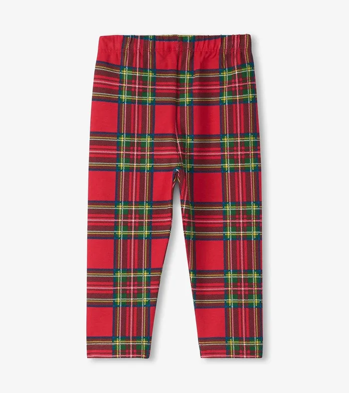 Baby and Toddler Red Plaid Classic Leggings Hatley