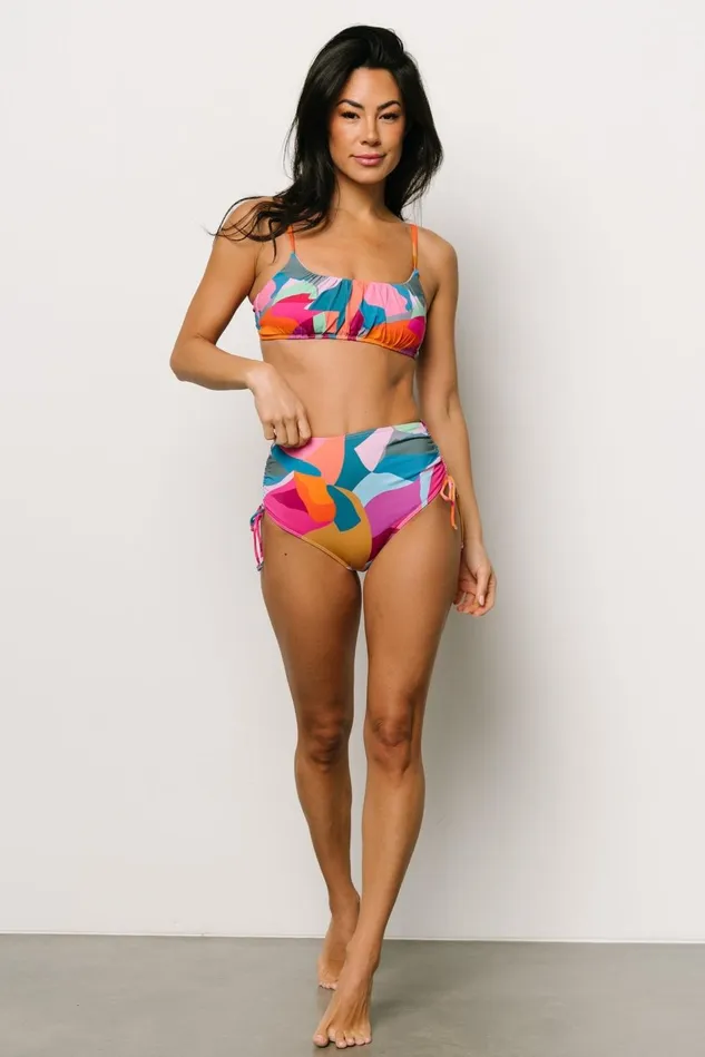 Baltic Born Bikini Women Jeannie High Waist Bikini Bottom Multi
