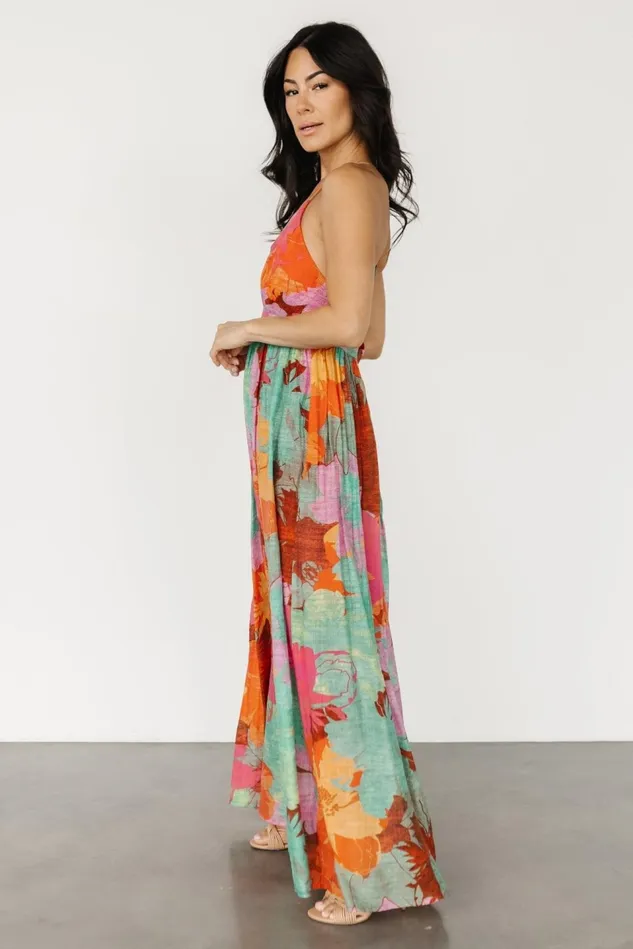 Baltic Born Cover Ups Women Miramar Maxi Dress Multi Print