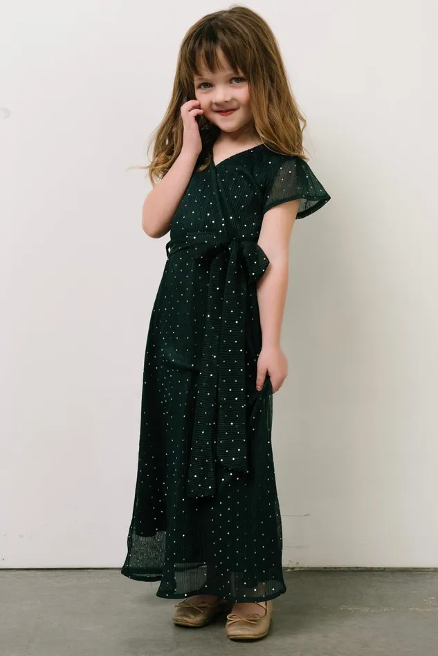 Baltic Born Flower Girl Women Child Grace Sparkle Gown Emerald Baltic Born Flower Girl Women Child Grace Sparkle Gown Emerald